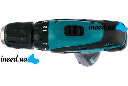 Makita DF330DWE rechargeable screwdriver 12V 2AH Li-Ion + spare battery in a case and a set of tools