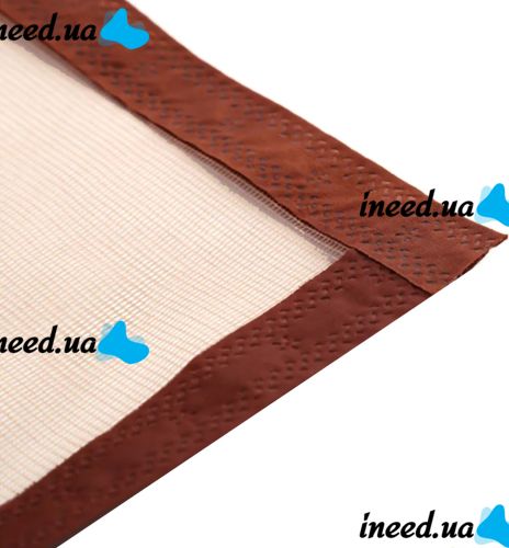Антимоскитная сетка на магнитах Magic Mesh Brown 90Х210 см раздвижная магнитная москитная штора от насекомых и мух на дверь Коричневая Меджик Меш