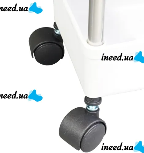 Підлогова вузька Полиця органайзер Bathroom Rack XYX-2020 на 4 яруси для кухні та ванної на коліщатках 40x22, 5x90 см, етажерка MAG-740 4 рівня Біла
