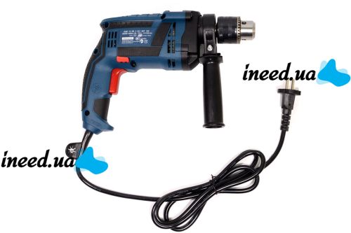 Ударная дрель Bosch GSB 13 RE Professional 600W в кейсе с набором инструментов