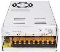 Универсальный блок питания адаптер 12V 20A 240W Brille S-240-12 Metall для SMD светодиодных лент мониторов