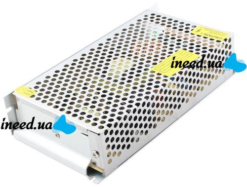 Universal Power Supply Adapter 12V 15A 180W Brille S-180-12 Metall for SMD LED Strip Monitors