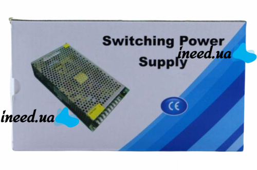 Universal Power Supply Adapter 12V 15A 180W Brille S-180-12 Metall for SMD LED Strip Monitors