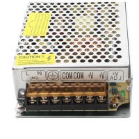 Універсальний блок живлення адаптер 12V 10A 120W Brille S-120-12 Metall для SMD світлодіодних стрічок моніторів