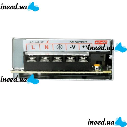 Универсальный блок питания адаптер 12V 5A 60W Brille S-60-12 Metall для SMD светодиодных лент мониторов