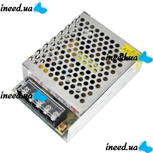 Универсальный блок питания адаптер 12V 5A 60W Brille S-60-12 Metall для SMD светодиодных лент мониторов