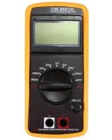 Universal Digital Multimeter Digital CM 9601A, High-precision Tester Capacitance and Capacitor Meter DT-9601A with Tilt Display and Support