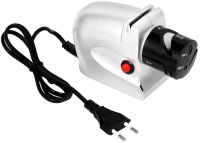 Електрична точилка для ножів і кухонних ножиць від мережі Electric Knife Sharpener 2 в 1 провідний верстат точило інструмент для заточування лез 220V