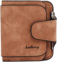 Женский замшевый кошелек Baellerry Forever Mini N 2346 Brown женское мини портмоне на 10 отделений для купюр и мелочи 10.5Х11.5 см Коричневый