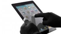 iGloves Black Touchscreen Gloves, Winter Gloves with Touch Fingers for Working with Capacitive Screens, Black