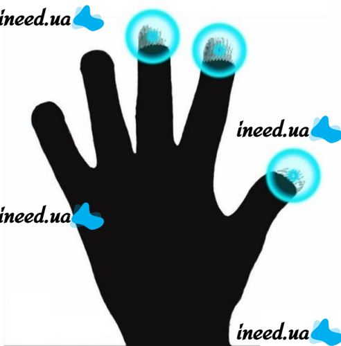 iGloves Black Touchscreen Gloves, Winter Gloves with Touch Fingers for Working with Capacitive Screens, Black