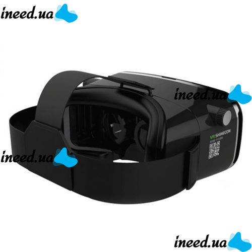 3D Очки виртуальной реальности с пультом ДУ VR Shinecon G04, 3Д Шлем виртуальной реальности для телефона, гарнитура для 4.7-6 дюймов, Черный