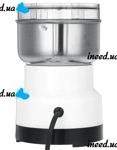 Domotec MS-1106 electric coffee grinder for grinding coffee, nuts, dry beans and cereals, Domotec MS1106 grinder from the White network