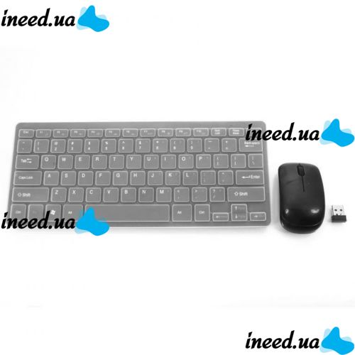 Wireless keyboard and mouse mini keyboard k03
