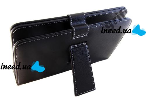 Чехол клавиатура для ПК планшета 7 Rus Black Mini и Micro Usb, чехол для планшета ПК "7"