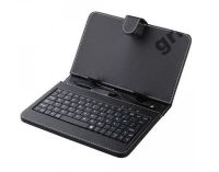Чехол клавиатура для ПК планшета 7 Rus Black Mini и Micro Usb, чехол для планшета ПК "7"