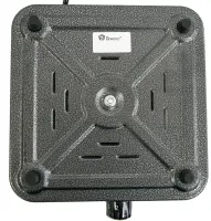 Настольная электрическая плита Domotec MS-5811 на 1 чугунную конфорку диск, Одноконфорочная электроплита 1500W с термостатом на 5 положений Серая