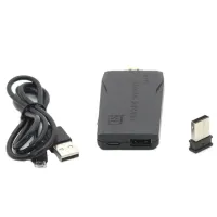 Игровая видео приставка Data Frog Y-3 Lite Green Playstation PS1 с беспроводными джойстиками, HDMI к телевизору 64Гб, 4K 10000 игр Sega Dendy Y3