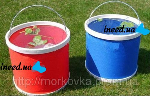 Складное ведро для воды Folding Bucket на 11л
