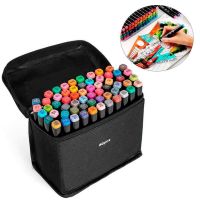 Touch Raven TR-60 Colors Professional set of double-sided sketch Markers for alcohol-based drawing, markers 60 pcs