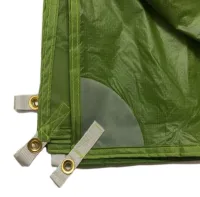 Travel Waterproof Awning MHZ NF-00008365 Green 3x3 m from rain and sun, Camping Tent with Silicone coating in a Green cover