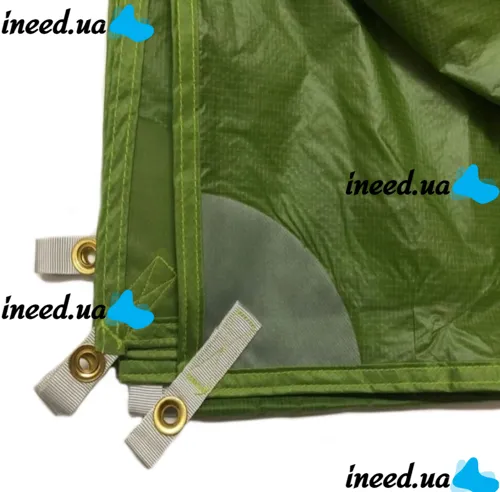 Travel Waterproof Awning MHZ NF-00008365 Green 3x3 m from rain and sun, Camping Tent with Silicone coating in a Green cover