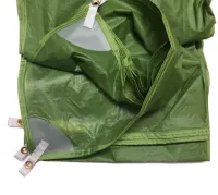 Travel Waterproof Awning MHZ NF-00008365 Green 3x3 m from rain and sun, Camping Tent with Silicone coating in a Green cover