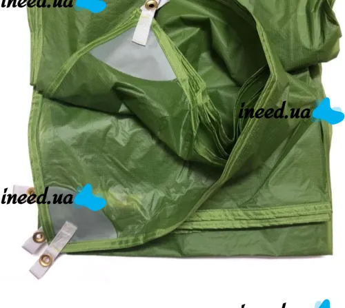 Travel Waterproof Awning MHZ NF-00008365 Green 3x3 m from rain and sun, Camping Tent with Silicone coating in a Green cover