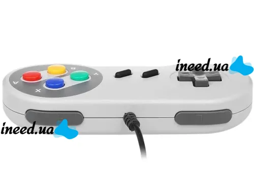 Портативная игровая ретро приставка Dendy 620 игр Денди 8 Bit Super Mini SFC, Детская консоль 8 бит с двумя джойстиками и встроенными играми Серая