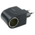 Adapter c 12v to 220v Car charge switch Adapter network Cigarette lighter