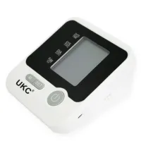 Автоматический тонометр UKC BL-8034 (BLPM-13) с манжетой на руку, Измеритель артериального давления и пульса на предплечье с LCD экраном Белый