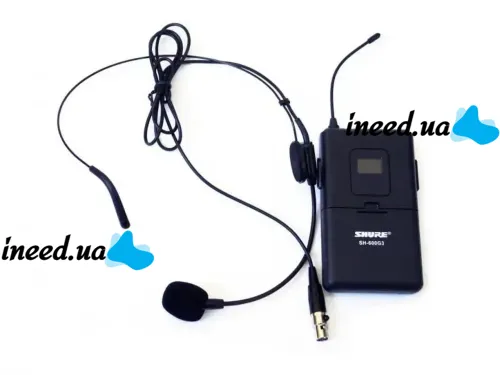 Радиосистема Shure SH-600G3, база, 2 микрофона, гарнитура беспроводная профессиональная радиосистема с двумя микрофонами и базой