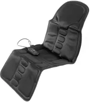 Массажная накидка на кресло Massage Cushion Inspire 083MC с подогревом в автомобиле Вибрационный массажер LY-54 для сидения от сети и прикуривателя