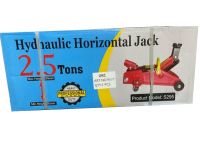 Автомобильный гидравлический подкатной домкрат Forte Jack S295 до 2.5 тонн, Горизонтальный подъемник FJ565 до 2500 кг 125x320мм для машины Красный