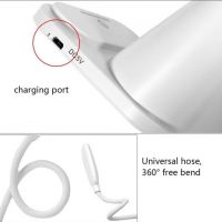 Настольная аккумуляторная LED лампа Bionic Desk Lamp DL-43, cветодиодный сенсорный светильник 3 в 1 Power Bank Умная лампа
