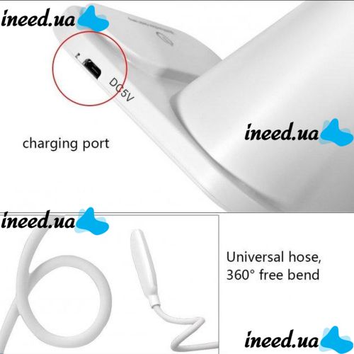 Настольная аккумуляторная LED лампа Bionic Desk Lamp DL-43, cветодиодный сенсорный светильник 3 в 1 Power Bank Умная лампа