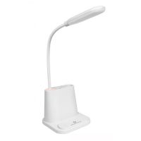Настольная аккумуляторная LED лампа Bionic Desk Lamp DL-43, cветодиодный сенсорный светильник 3 в 1 Power Bank Умная лампа
