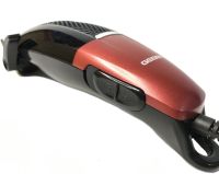 Профессиональная проводная машинка для стрижки волос Gemei GM-807 9W с 4 съемными насадками, Мужской триммер 4 насадки GM807 от сети 9Вт Черная