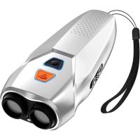 Профессиональный мощный ультразвуковой отпугиватель собак Ultrasonic Dog Repeller PU 70 с аккумулятором и фонариком, защита от собак