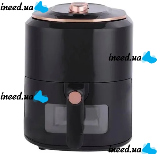 Безмаслянная аэрофритюрница мультипечь Volyx Air Fryer Extra Large Capacity ST-609 7.5л 3800W для приготовления еды, Электрическая фритюрница 8567