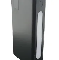 Портативное зарядное устройство Power Bank YM-644DX 66W 30000 mAh c набором кабелей для зарядки с фонариком, Внешний аккумулятор повербанк Черный