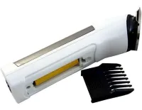 Nikai NK-621AB Wireless Hair Clipper with Removable Battery , Men's Rechargeable Beard Trimmer 3W Nikai NK621 White