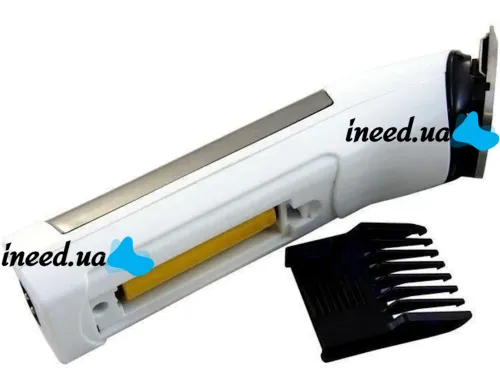 Nikai NK-621AB Wireless Hair Clipper with Removable Battery , Men's Rechargeable Beard Trimmer 3W Nikai NK621 White