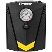Автомобильный проводной компрессор Tracer RES-02ML 12V 150PSI для подкачки шин с фонариком от прикуривателя, Автокомпрессор насос CZK-3634 для машины