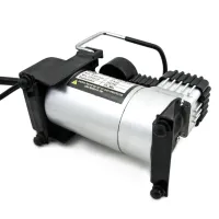 Автокомпрессор от прикуривателя Аir pump HS-208 965кПа для накачки шин 140PSI 10Amp Автомобильный компрессор насос для подкачки колес машины Черный