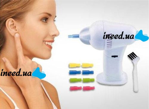 Ухочистка Вакс Вак, ушечистка WaxVac прибор для чистки ушей