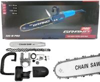 Насадка Chain Saw 12" цепная пила для болгарки Grand 300QF Pro с системой смазки цепи для МШУ болгарок 30см с ручкой и масляным бачком