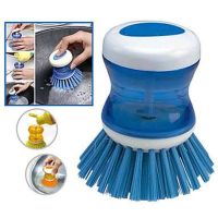 Dishwashing Brush with Dispenser and Detergent Tank Joseph Joseph Palm Scrub 85005