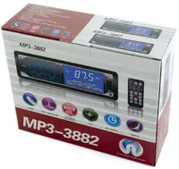 Автомобильная магнитола ISO Pioneer MP3-3882 автомагнитола с сенсорными кнопками
