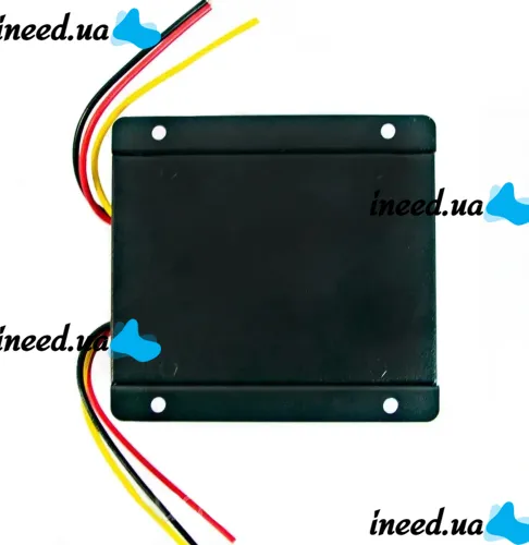 Автомобильный понижающий инвертор PowerOne Plus DC/DC 24v-12v 20A, Авто преобразователь напряжения GS-D20A 24В-12В постоянного тока, Автоинвертор